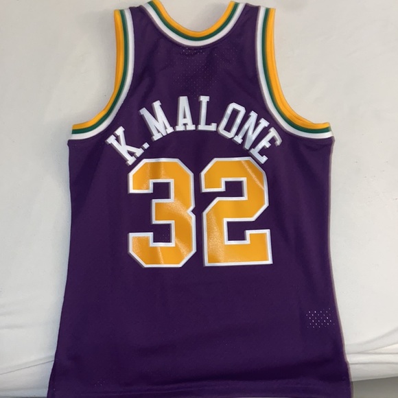 Karl Malone Utah Jazz jersey NEW - Picture 2 of 4
